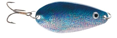 Blue Fox SSPH3BS Strobe Tear Drop Spoon, Holographic 2-3/4", 5/8 oz, Blue Shiner