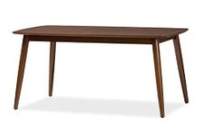 Flora Dining Table in Medium Brown