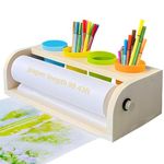 Art Table For Kids With Paper Roll