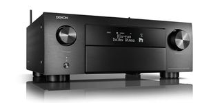 Denon AVC-X4700H 9.2 Channel AV, Hifi Amplifier, Alexa Compatible, 8 HDMI Inputs and 3 Outputs, 8K Video, Bluetooth, WiFi, Music Streaming, Dolby Atmos, Auro-3D, AirPlay 2, HEOS Multiroom