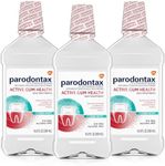 Parodontax Active Gum Health Mouthwash, Antiplaque and Antigingivitis Gum Mouthwash, Clear Mint, 16.9 Fl Oz x 3