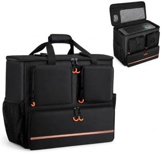 Wigojoy Computer Desktop Tower Extra Large Carrying Case, PC Travel Case | For Computer Moving, Portable Gaming Backpack for Keyboard, Mouse, Bag Compatible with ATX/M-ATX mainframe chassis