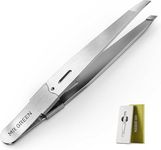 MR.GREEN Tweezers for Women Facial Hair, Professional Precision Eyebrow Tweezer for Women and Men, Premium Stainless Steel Slanted Hair Removal pince a epiler
