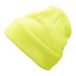 Blackrock Yellow Woolly Beanie Hat with Thinsulate Lining for Maximum Warmth