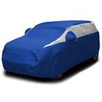 Titan Brilliant Colour Poly 210T Car Cover for Compact SUV 432-475 cm. Waterproof, UV Protection, Scratch Resistant, Driver-Side Zippered Opening. Fits Rav4, Rogue, CR-V and More.