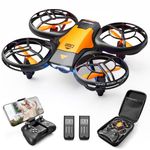 4DRC Mini Drone With 720P HD Camera For Kids, FPV 2.4G WiFi, Upgraded Propeller Guard, 3D Flip, Combat Mode, Induction Of Gravity, Altitude Hold, Headless Mode, One Key Take-Off/Landing, Toy Gift