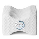 Knee Pillow - Best for Lower Leg, Back, and Knee Pain - Memory Foam Contour Leg Pillow for sleeping on side