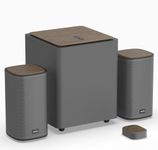 KEiiD Computer Speaker Bluetooth PC Laptop/Desktop Speakers Wireless Stereo System for Home/Office, Touch Control Pod, 4 EQ Modes, Aesthetic Style