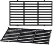 7637 Grill Grates Parts for Weber Spirit E-210 E-215 Grill Replacement Parts Weber Spirit II E210 GS4 S-210 E-220 I & II 200 Series Grill Parts Weber Spirit Cast Iron Cooking Grates Parts 17.5 Inch