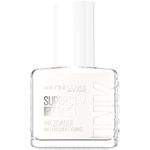Maybelline New York Nail Polish, Super Stay Ink Bonder Nail Lacquer, Hard Gel-Like Colour, Chip-Resistant, Up to 14 Day Wear,Extreme Shine, Last Longer, Shade: 71 Sheer White, 12ml