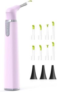 ScopeAround Otoscope with Light, Ear Camera with Dual View, 720pHD WiFi Ear Scope with 6 LED Lights, 3.9mm Lens Otoscope Camera for Kids and Adults, Ear Scope Compatible w/iPhone and Android Pink