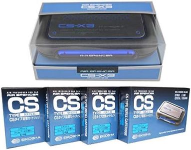 CSX3 Squash Scent 1 Unit and 4 Refill Cartridges CS-X3 Bundle Car Air Freshener