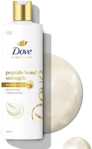 Dove Peptide Bond Strength Shampoo for Dry & Damaged Hair - 340 ml | Enriched with PROTEIN PEPTIDES | Reconstructs broken Bonds for 20X Stronger Hair