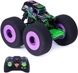 Monster Jam Ramp Champ with Grave Digger Remote-Control Monster Truck and Ramp, Indoor-Safe Kids Toys for Boys and Girls Ages 4 and up