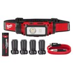 Milwaukee L4HL2-301 USB Rechargeable headlamp 600 lumens