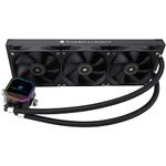 Thermalright Frozen Prism 360 Black AIO Water Cooler,Liquid CPU Cooler, 3×120mm PWM Fans Water Cooling System,1850RPM High Speed,Compatible With AMD/AM4/AM5&Intel LGA115X/1200/2011/1700