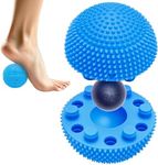 RAD Neuro Ball Foot Roller for Myofascial Release - Textured Foot Massager Ball - Foot Ball Roller Massager - Spiky Massage Balls for Plantar Fasciitis - Therapy Balls for Feet, Hands, Face