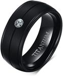 Epinki Wedding Band Stainless Steel