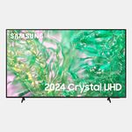 Samsung DU8070 Crystal UHD 4K 55" Smart TV, With Object Tracking Sound Lite, AirSlim, Gaming Hub, Crystal Processor 4K, Smart TV powered by Tizen, UE55DU8070UXXU, English Model (2024)