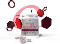 Vegetology Vitamin B12 Sublingual | 100mcg Fast-Acting B12 Vitamin Tablets | 60-Day Supply | Cruelty-Free Fermented Source | Vegan-Friendly | Boosts Energy & Supports Brain Function