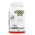 PlantVital Coenzyme Q10 - Made in Canada - 400mg (2 capsule per day) - CoQ10 Supplement - Support Cardiovascular Health with High-Potency Formula - Helps Reduce Migraine Frequency - 270 Capsules
