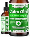 Dr Senst Anxiety Relief Hemp Oil For Dogs UK & Calming Dog Treats | Dog Food Toppers | Calming Dog Treats | Dog Calming | Natural Dog Treats | Dog Supplements | Vet Approved | Just Add To Dog Food