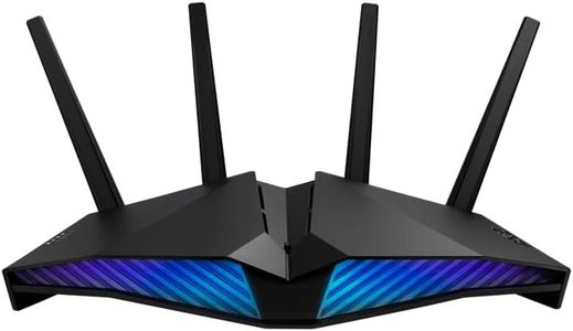 ASUS RT-AX82U Dual Band WiFi 6 Gaming Router – AX5400, RGB, PS5 Compatible