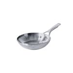 Meyer Select Nickel Free Stainless Steel Frypan | Frying Pan | Steel Small Frying Pan with Triply Base | Stainless Steel Cookware | Gas and Induction Compatible, 20 cm/ 1.18L, Silver