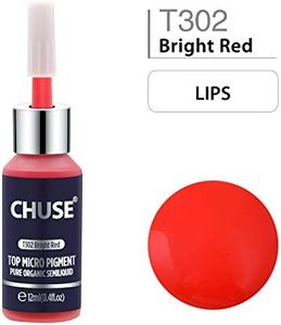 CHUSE PMU Lip Pigments 0.4oz/12ml (T302 Bright Red)