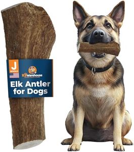 K9warehouse Elk Antlers for Dogs Made in USA - Split and Whole Elk Antlers for Aggressive Chewers - Long Lasting - Premium Grade and Hand Selected - for Small, Medium and Large Dogs