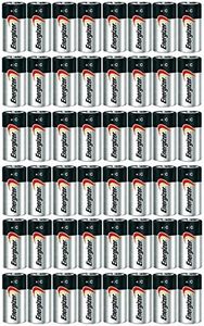 ENERGIZER E93 Max ALKALINE C BATTERY Made in USA Exp. 12-2024 or later - 48 Count