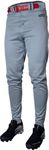 RAWLINGS Launch Series Baseball Pants | Full Length & Jogger Fit Options | Solid Colors | Adult Sizes Grey