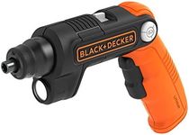 Black+Decker BDCSFL20C-QW Pivot 3.6V 1.5Ah Li-ion 3 Position Handle for Constrained Spaces Integrated Torch with 2 Screwdriver Blades