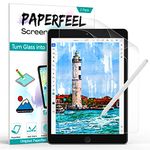 PAPERFEEL [2 Pack] Screen Protector For Ipad 9Th /8Th /7Th Generation (10.2 Inch, 2021/2020/ 2019 Model) Matte Pet Paper Screen Protector For Ipad 10.2 - Anti-Glare/Anti-Fingerprint for Tablets