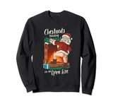 Funny Naughty Santa Dirty Food Pun Roasting Nuts Xmas Sweatshirt