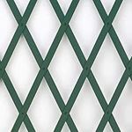 Garden Mile ® 5.9ft Green Expanding Plastic Trellis Outdoor Screening Climbing Plants Bed Climber Decking Divider Decor Easy Installation Home Fence Planting Panels Screen Pack of 3 180cm x 60cm