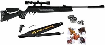 Wearable4U - Hatsan Mod 125 Sniper .25 Cal 900 FPS / 34 FPE - Break Barrel Air Rifle 22 Caliber w/ 3-9Ã—40 Scope & Adjustable Cheek Piece |Youth Spring Piston air Gun + 250x Pellets & 100x Targets.