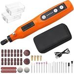 MTCode Cordless Rotary Tool, Mini Rotary Tool Kit with 72pcs ‎Accessories, 5-Speed and USB Charging Tool Kit, Multi-Purpose 3.7V Power Rotary Tool for Handmade Crafting, DIY Creations