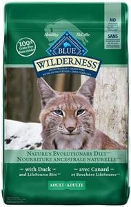 Blue Buffalo Wilderness High Protein Grain Free Natural Dry Cat Food, Duck 4.9kg