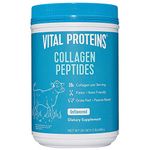 Vital Proteins Collagen Peptides Unflavored Powder Dietary Supplement, Pack of 680g