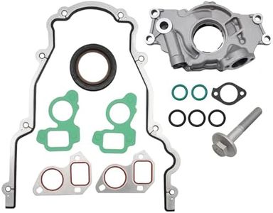 M295HV High Volume Oil Pump kit with Gaskets TCS45993 and Balancer Bolt 12557840 for Chevy Silverado Suburban 1500 Tahoe Trailblazer GMC Sierra 1500 Yukon XL Cadillac Escalade Rainier