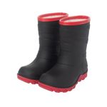 FUNCOO PLUS Kids Lined Wellies, Girls Boys Winter Warm Fleece Rain Boots Children Snow Boots Wellington Boots Size 9 UK Child