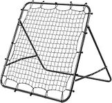 Supernic Rebounder Net Practise Football Training Net Soccer Kickback Target Goal Pro for Children Kids Play Teaching Equipment Adjustable Portable Soccer Door