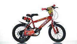 Dino Bikes - 14 Inch Children's Bicycle Cars - Boys Bike with Removable Stabilisers from 3 Years