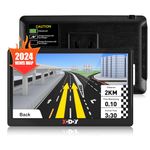 XGODY GPS Navigation for Car 7 inch Truck Drivers 2024 Navigation Systems for Car with Voice Guidance and Speed Camera Warning Americas Maps 256M+16G Suitable for Various Models