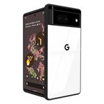 RIGGEAR Sleek Google Pixel 6A Back Cover Case For Phone (Tpu+Pc | Panda), White