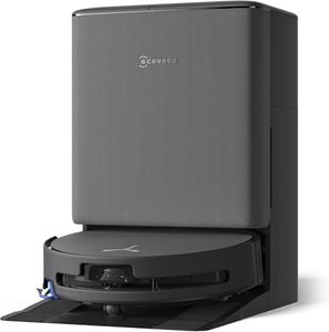 ECOVACS DEEBOT X9S PRO Omni Robot Vacuum and Mop, 30,000Pa Suction, Instant Self-Cleaning OZMO Roller Mop, TruEdge Deep Edge Cleaning, ZeroTangle, Dual-Cleaning Solution System, AI Obstacle Avoidance