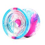 YoyoFactory DNA Yo-Yo - Galaxy (Metal Yoyo, String, Ball-Bearing & Instructions Included)