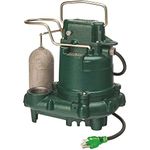 Zoeller M63 Premium Series 5 Year Warranty Mighty-Mate Submersible Sump Pump, 1/3 Hp