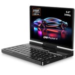Pocket 4 Ultra Portable Laptop with Ryzen AI 9 HX 370, 32GB+2TB, Mini Laptop 8.8" 144Hz Touch Screen, 890M GPU, Lightweight 770g Handheld PC, tabletcomputer Portable Gaming & AI Workstation